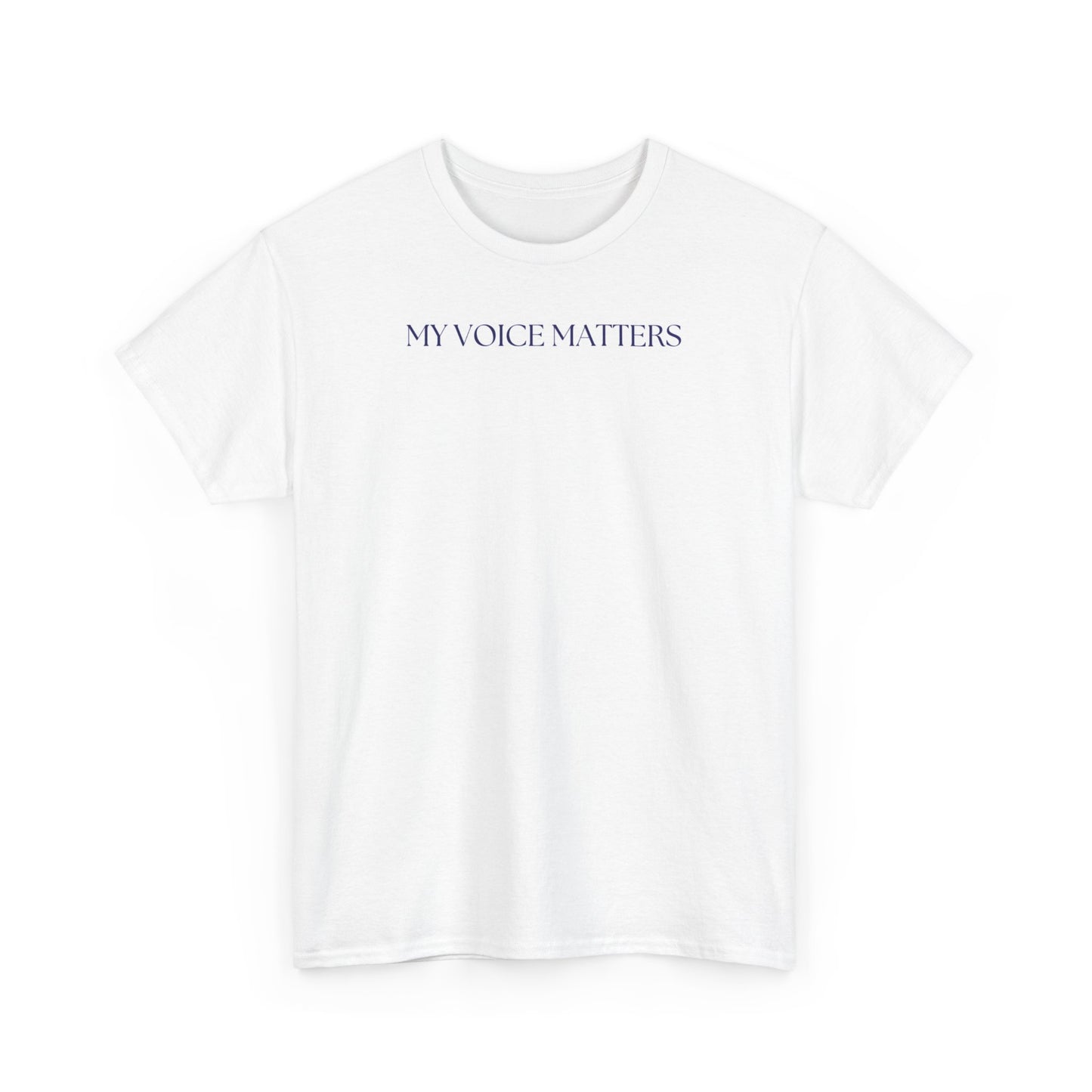 T-SHIRT Unisexe * My voice matters